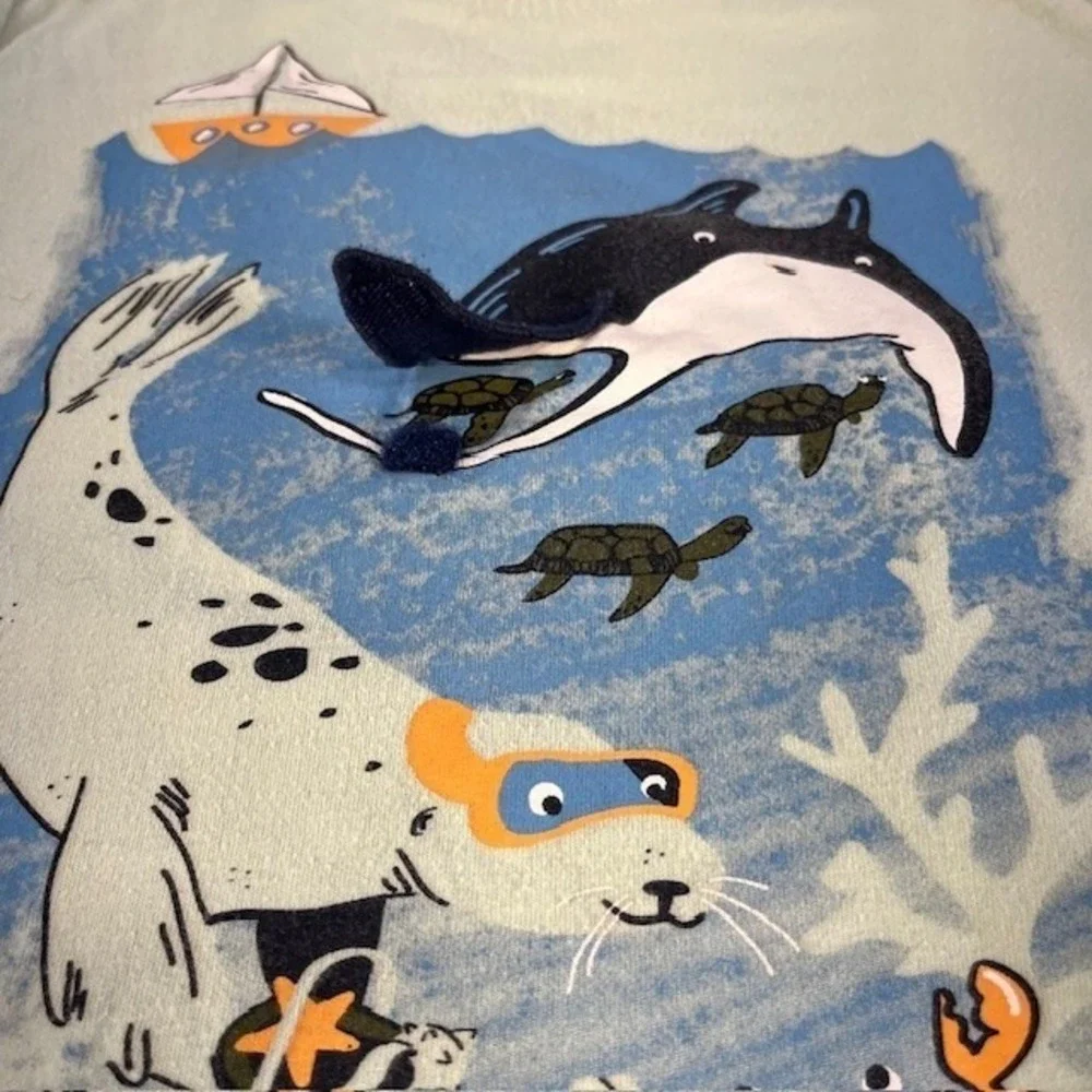 Carters Unisex Sea Life Themed Tee Size‎ 5T